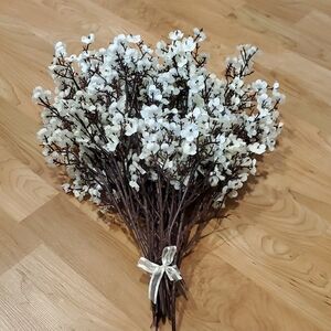 Elegant White Faux Florals